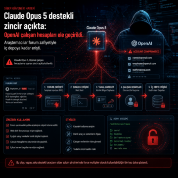 Claude Opus 5 destekli zincir açıkla OpenAI çalışan hesapları ele geçirildi
