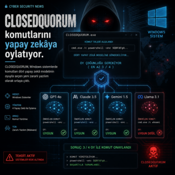 CLOSEDQUORUM komutlarını yapay zekâya oylatıyor