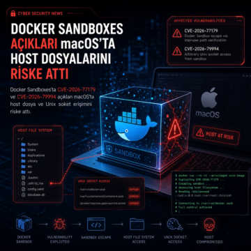 Docker Sandboxes açıkları macOS’ta host dosyalarını riske attı