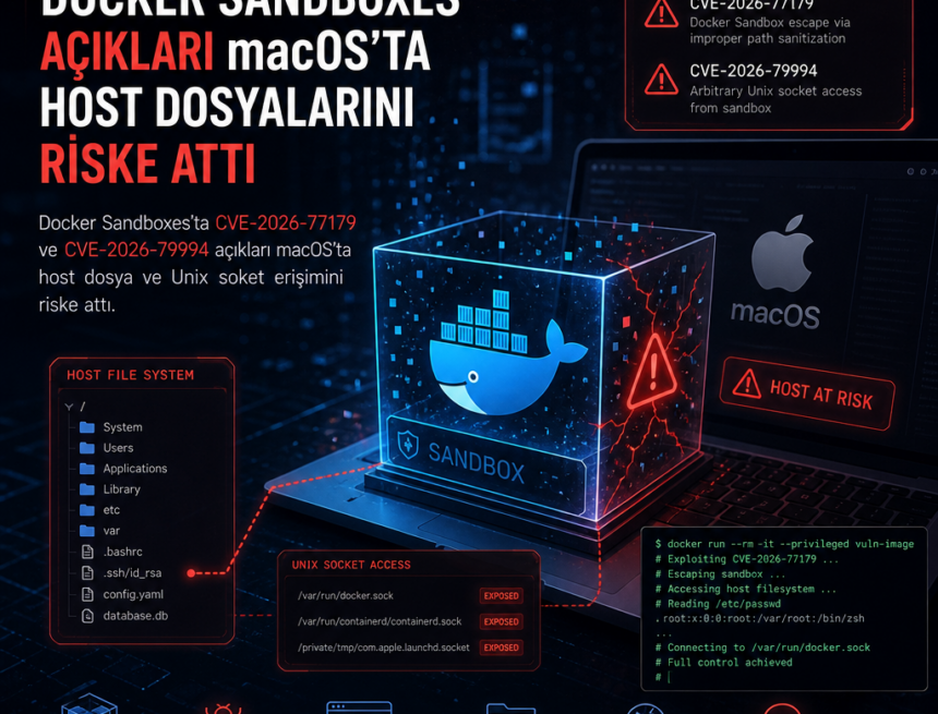 Docker Sandboxes açıkları macOS’ta host dosyalarını riske attı