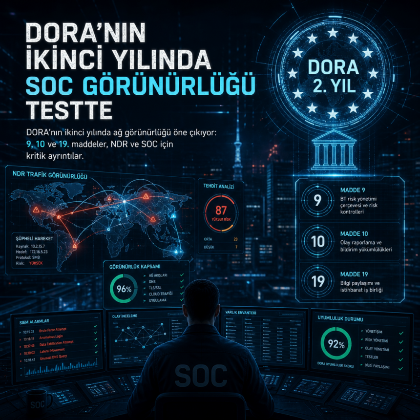 DORA’nın ikinci yılında SOC görünürlüğü testte