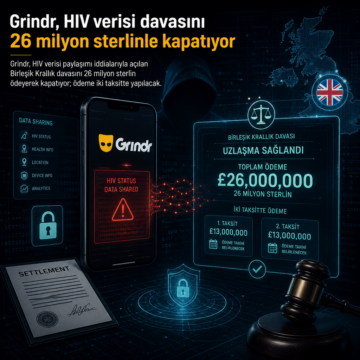 Grindr, HIV verisi davasını 26 milyon sterlinle kapatıyor