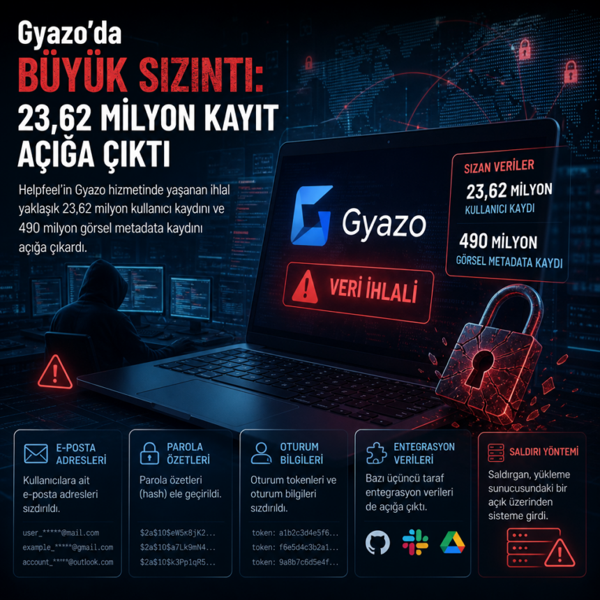 Gyazo’da büyük sızıntı: 23,62 milyon kayıt açığa çıktı