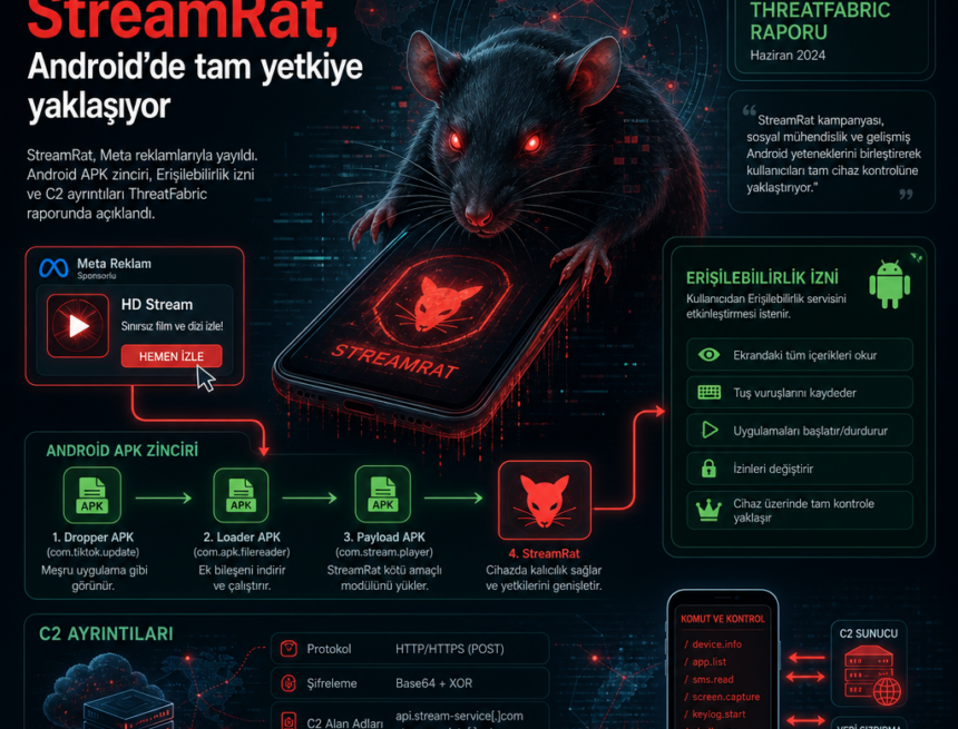 Meta reklamlarıyla yayılan StreamRat, Android’de tam yetkiye yaklaşıyor