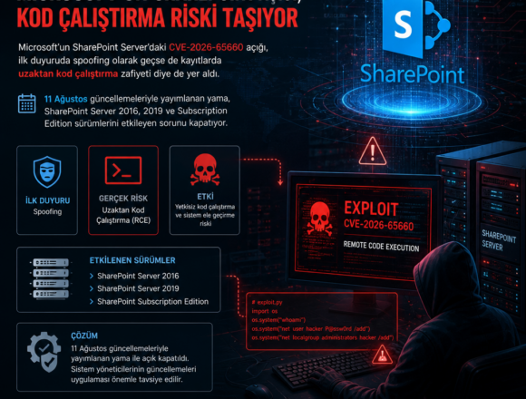 microsoftun-sharepoint-acigi-kod-calistirma-riski-tasiyor Microsoft’un SharePoint açığı, kod çalıştırma riski taşıyor