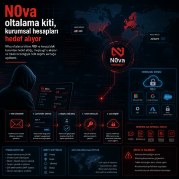 N0va oltalama kiti, kurumsal hesapları hedef alıyor
