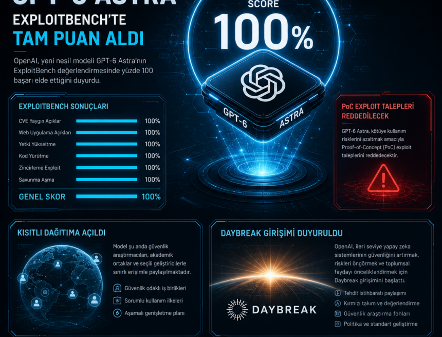 OpenAI’nin GPT-6 Astra modeli ExploitBench’te tam puan aldı