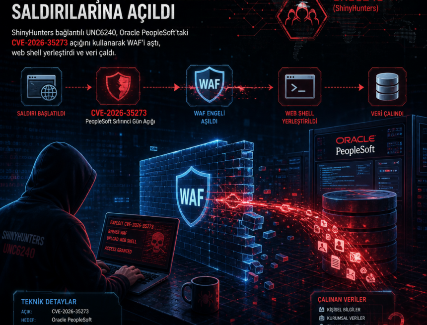 Oracle PeopleSoft açığı WAF’leri aşıp web shell saldırılarına açıldı
