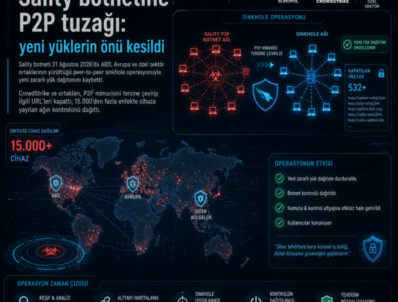 Sality botnetine P2P tuzağı: yeni yüklerin önü kesildi