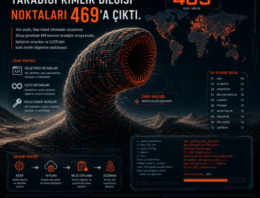 Shai-Hulud’un taradığı kimlik bilgisi noktaları 469’a çıktı