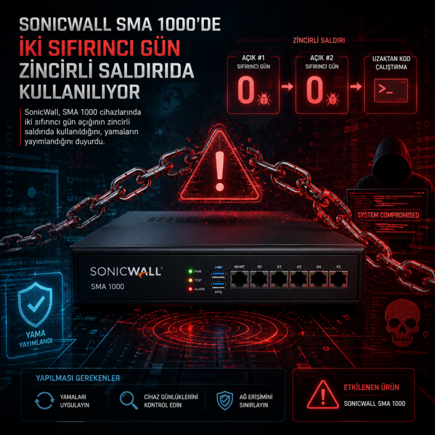 sonicwall-sma-1000de-iki-sifirinci-gun-zincirli-saldirida-kullaniliyor SonicWall SMA 1000’de iki sıfırıncı gün zincirli saldırıda kullanılıyor