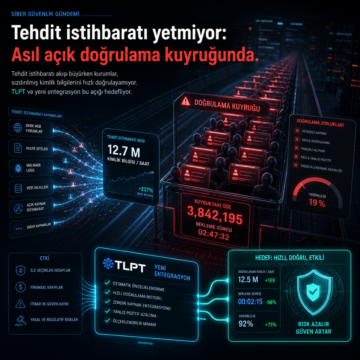 Tehdit istihbaratı yetmiyor: Asıl açık doğrulama kuyruğunda