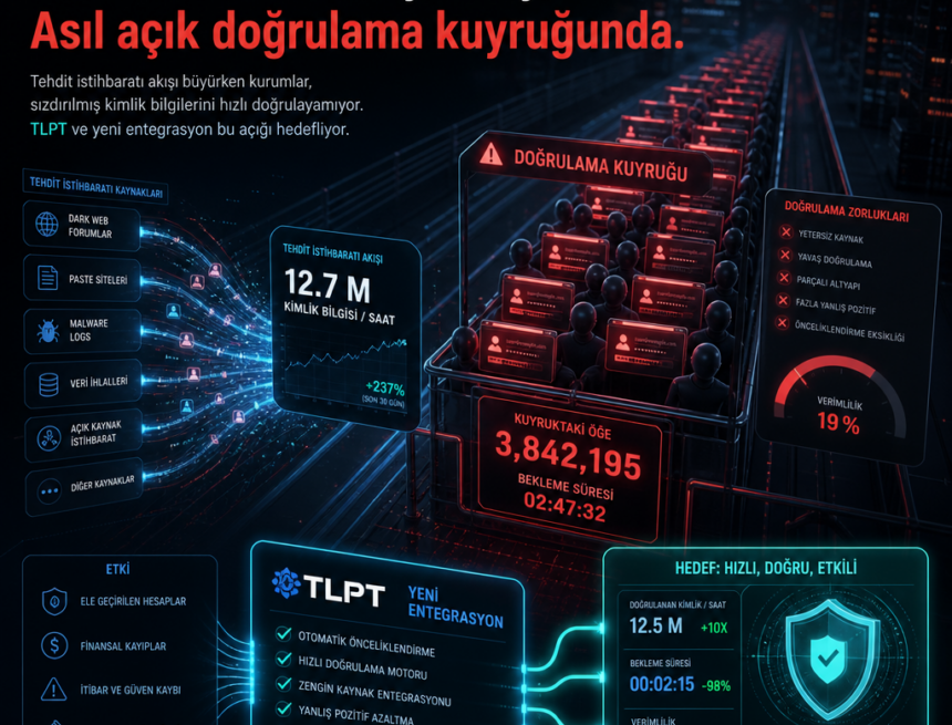 Tehdit istihbaratı yetmiyor: Asıl açık doğrulama kuyruğunda