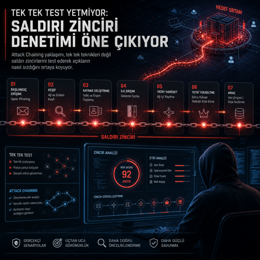 Tek tek test yetmiyor: saldırı zinciri denetimi öne çıkıyor
