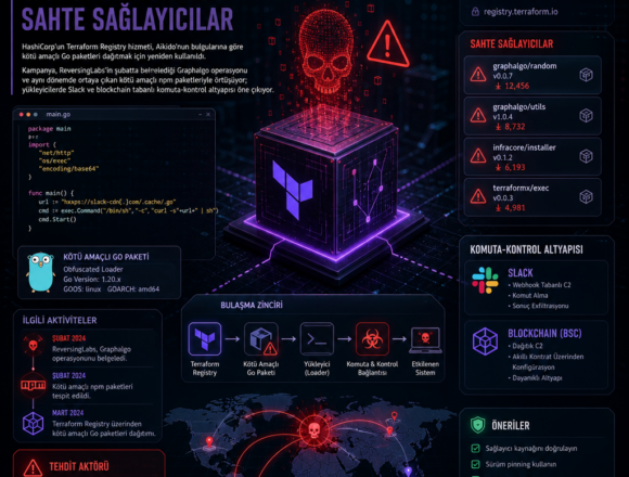 Terraform Registry üzerinden Go zararlısı: sahte sağlayıcılar