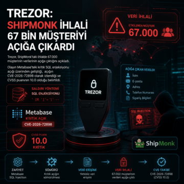 Trezor: ShipMonk ihlali 67 bin müşteriyi açığa çıkardı