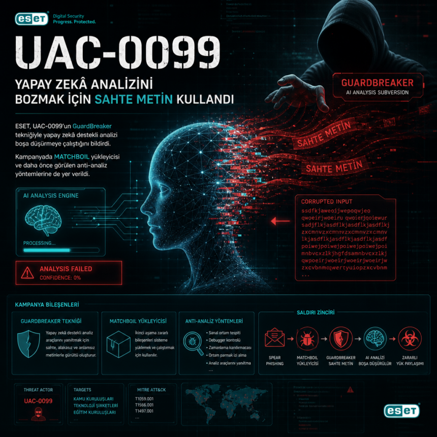 uac-0099-yapay-zeka-analizini-bozmak-icin-sahte-metin-kullandi UAC-0099, yapay zekâ analizini bozmak için sahte metin kullandı