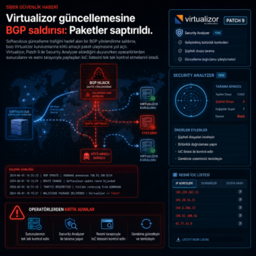 Virtualizor güncellemesine BGP saldırısı: Paketler saptırıldı