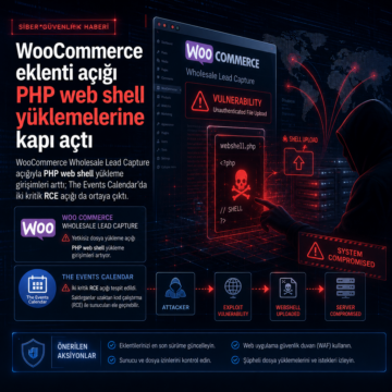 WooCommerce eklenti açığı PHP web shell yüklemelerine kapı açtı
