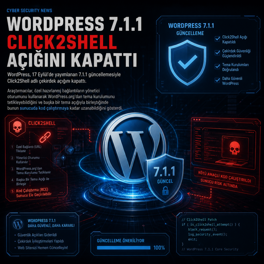 wordpress-7-1-1-click2shell-acigini-kapatti WordPress 7.1.1 Click2Shell açığını kapattı