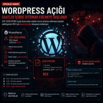 WordPress açığı saatler içinde istismar edilmeye başlandı