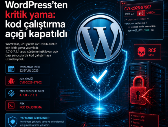 wordpressten-kritik-yama-kod-calistirma-acigi-kapatildi WordPress’ten kritik yama: kod çalıştırma açığı kapatıldı