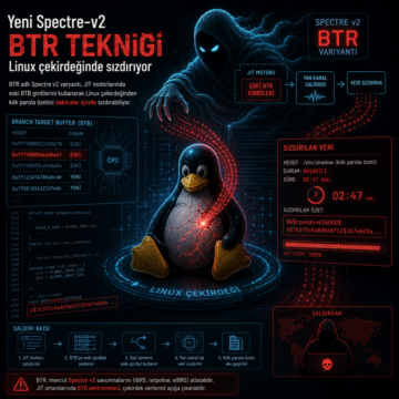 Yeni Spectre-v2 BTR tekniği Linux çekirdeğinde sızdırıyor