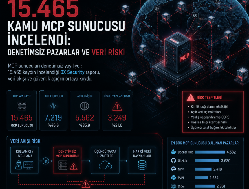 15.465 kamu MCP sunucusu incelendi: Denetimsiz pazarlar ve veri riski