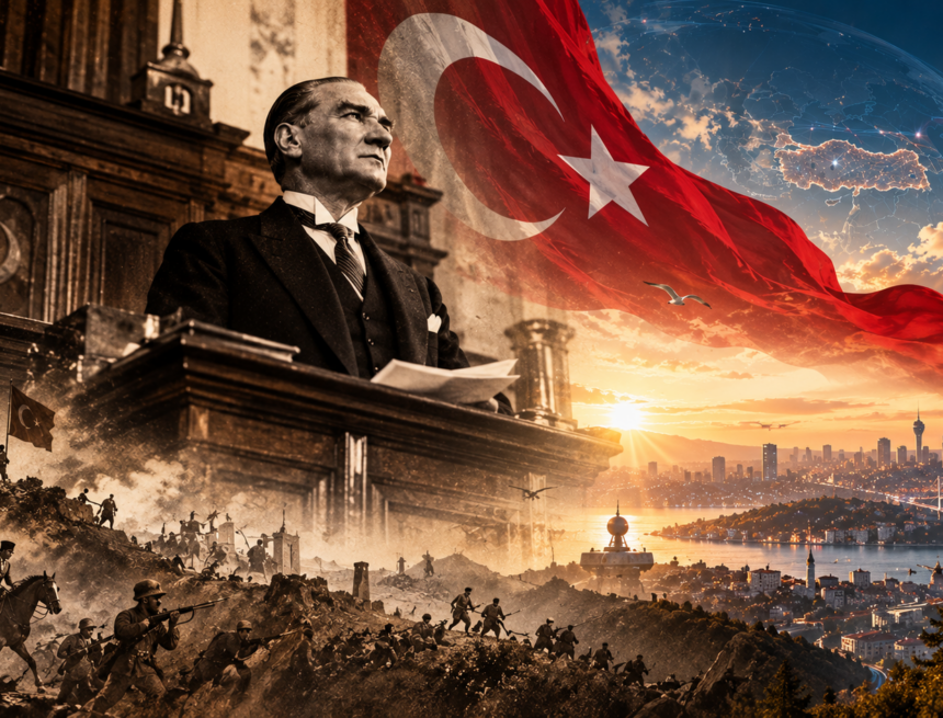 29 EKİM! CUMHURİYETİMİZİN 103. YILINDA BAĞIMSIZLIĞIN YENİ CEPHESİDEN
