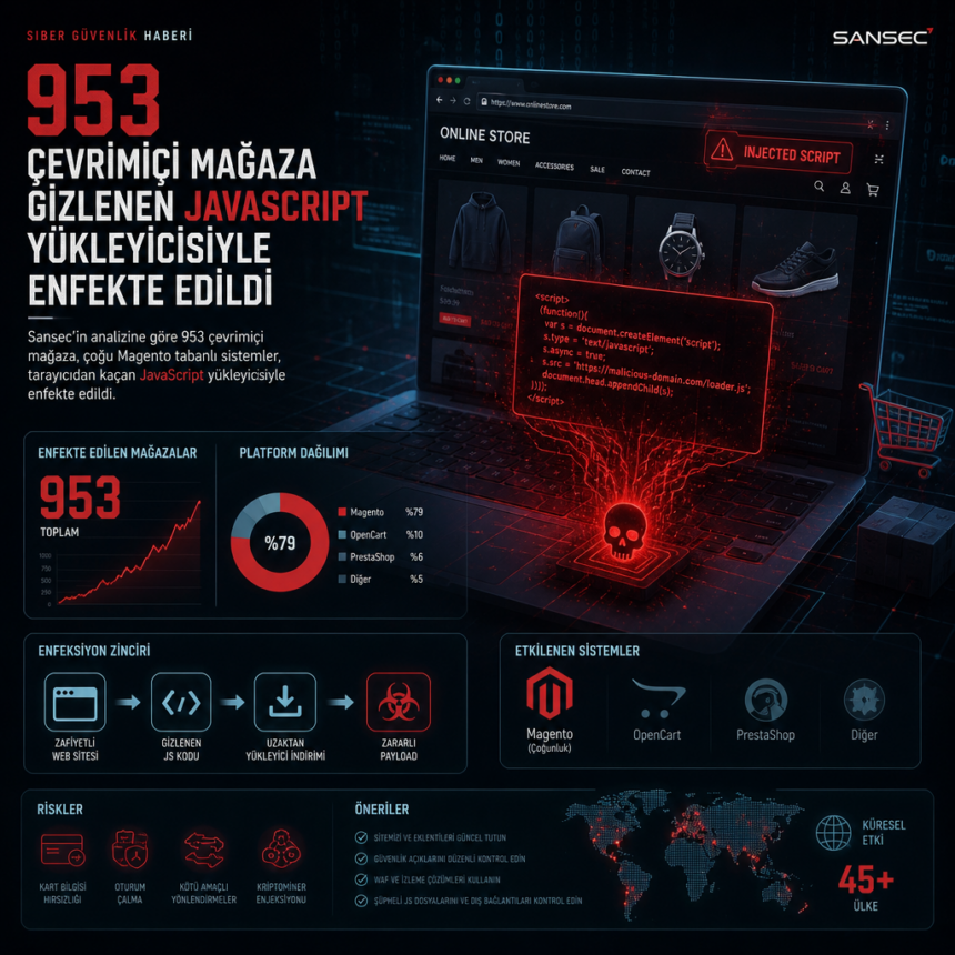 953-cevrimici-magaza-gizlenen-javascript-yukleyicisiyle-enfekte-edildi 953 çevrimiçi mağaza gizlenen JavaScript yükleyicisiyle enfekte edildi