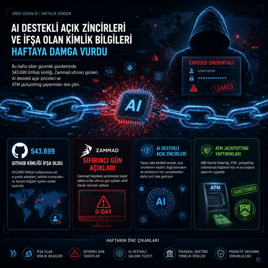 ai-destekli-acik-zincirleri-ve-ifsa-olan-kimlik-bilgileri-haftaya-damga-vurdu AI destekli açık zincirleri ve ifşa olan kimlik bilgileri haftaya damga vurdu