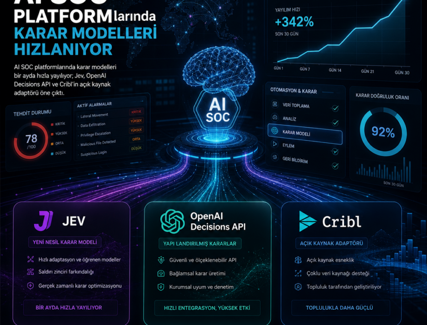AI SOC platformlarında karar modelleri hızlanıyor