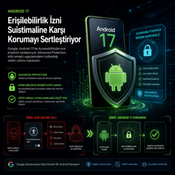 Android 17, Erişilebilirlik İzni Suistimaline Karşı Korumayı Sertleştiriyor
