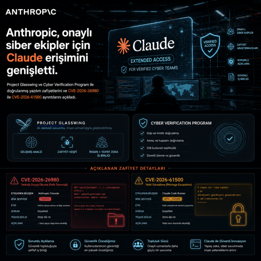 Anthropic, onaylı siber ekipler için Claude erişimini genişletti
