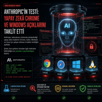 Anthropic’in testi: Yapay zekâ Chrome ve Windows açıklarını taklit etti