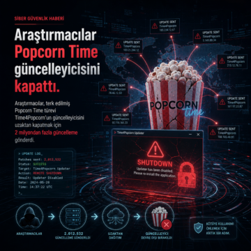 Araştırmacılar Popcorn Time güncelleyicisini kapattı