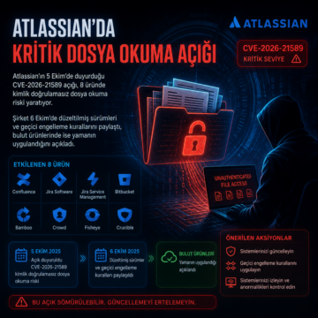 Atlassian’da kritik dosya okuma açığı 8 ürünü etkiledi