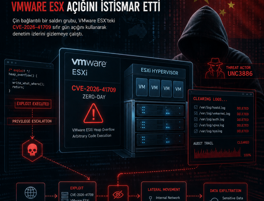 Çin bağlantılı saldırganlar VMware ESX açığını istismar etti