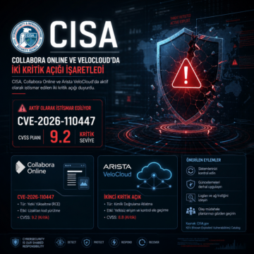 CISA, Collabora Online ve VeloCloud’daki iki açığı işaretledi