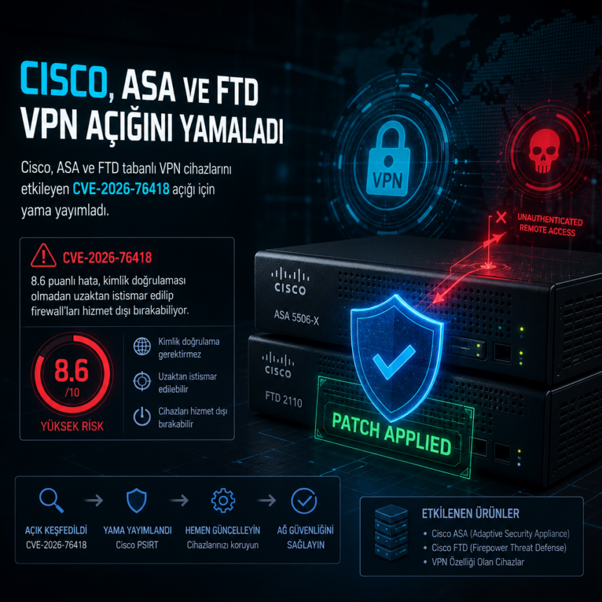 cisco-asa-ve-ftd-vpn-acigini-yamaladi Cisco, ASA ve FTD VPN açığını yamaladı