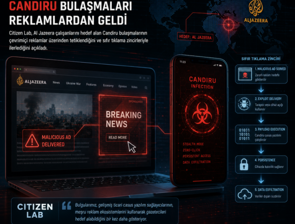 Citizen Lab: Al Jazeera hedefli Candiru bulaşmaları reklamlardan geldi