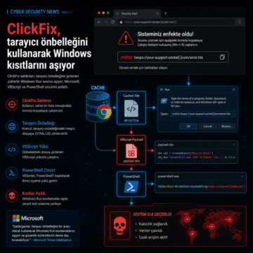 ClickFix, tarayıcı önbelleğini kullanarak Windows kısıtlarını aşıyor