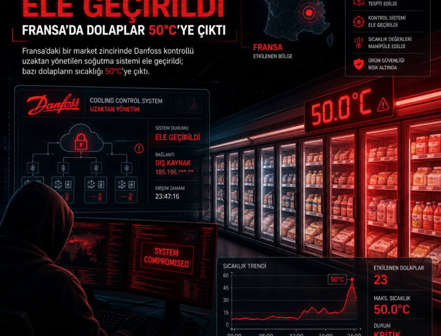 Danfoss kontrolü ele geçirildi, Fransa’da dolaplar 50°C’ye çıktı