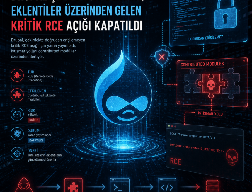 drupal-cekirdeginde-degil-eklentiler-uzerinden-gelen-kritik-rce-acigi-kapatildi Drupal çekirdeğinde değil, eklentiler üzerinden gelen kritik RCE açığı kapatıldı