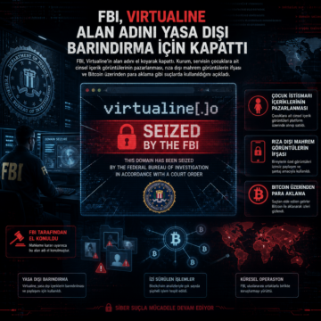 FBI, Virtualine alan adını yasa dışı barındırma için kapattı