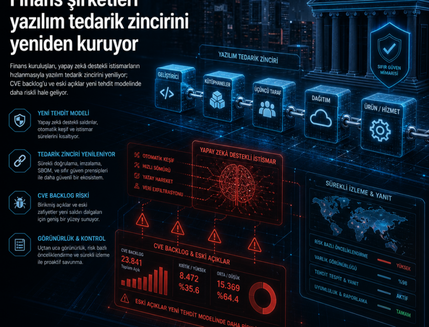 Finans şirketleri yazılım tedarik zincirini yeniden kuruyor