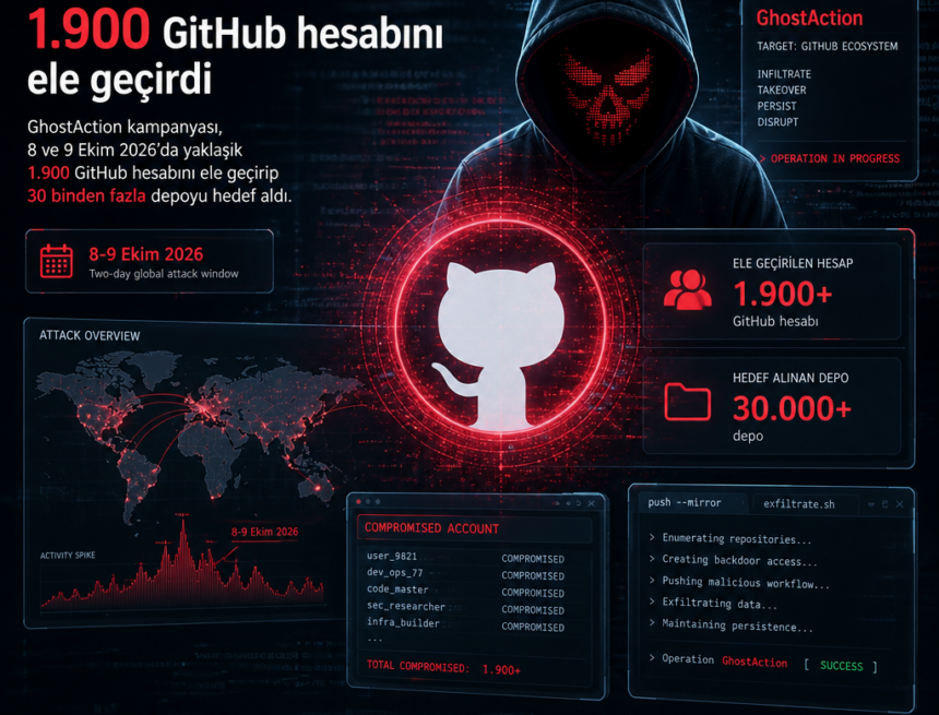 ghostaction-1-900-github-hesabini-ele-gecirdi GhostAction 1.900 GitHub hesabını ele geçirdi