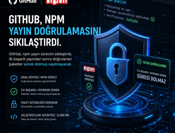github-npm-yayin-dogrulamasini-sikilastirdi GitHub, npm yayın doğrulamasını sıkılaştırdı