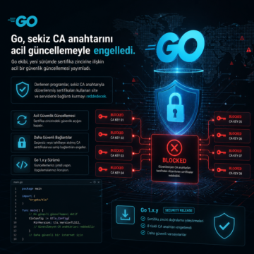 Go, sekiz CA anahtarını acil güncellemeyle engelledi