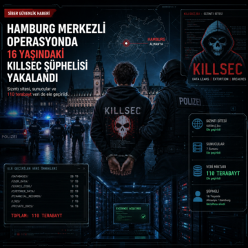 Hamburg merkezli operasyonda 16 yaşındaki KillSec şüphelisi yakalandı